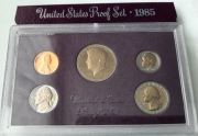 1985 - Zestaw menniczy proof USA: 5 monet