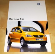 Prospekt Volkswagen Fox 2005
