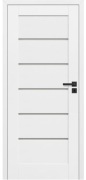 Drzwi bezprzylgowe pokojowe Toreno 80 kredowobiałe + ościeżnica - 2/2