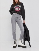 spodnie damskie NOISY MAY CALLIE W27 L32 jasnoszare