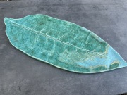 Patera ceramiczna w kształcie liścia