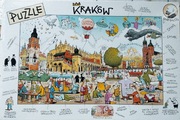 Kraków. Andrzej Mleczko. Puzzle 1000