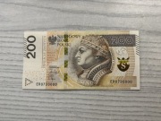 Banknot 200zł ER0720000