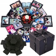 EXPLODING BOX Pudełko Niespodzianka PREZENT na zdjęcia