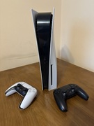 PlayStation 5 z napędem + 2pady + dysk NWMe 1TB + PS Plus Premium