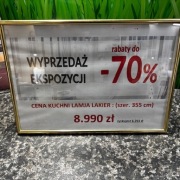 MEBLE KUCHENNE LAMJA CZARNY/SZARY LAKIER