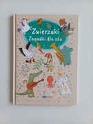 Zwierzaki. Zagadki dla oka. Trenuje spostrzegawczość książka dla dzieci