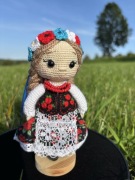 Lalka krakowianka miniaturka