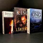 Zestaw 3 książek: Lśnienie, Pan Mercedes, Podpalaczka. Stephen King