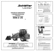 Schaffer 5058 Z ZS Service Manual Instrukcja obsługi operatorsko serwisowa