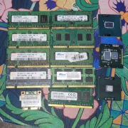 Pamięć ram DDR2 DDR3 sodimm procesory do laptopów zestaw