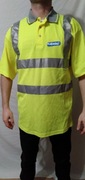 t-shirt Koszula polo z odblaskami HAEHRE Hi Vis żółta