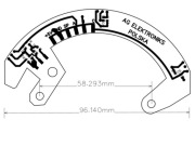 Płytka drukowana dla silnika Bafang 