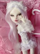 monster high lalka catrine demew g1 ooak custom repaint