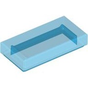 LEGO Tile 1x2 płytka woda niebieski blue 3069b x100 szt. 