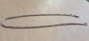 UNIWERSALNY SREBRNY ŁAŃCUSZEK 50cm vintage ze srebra 925