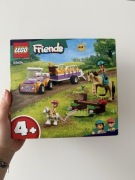 Lego Friends przyczepa na konia i kucyka 42634 dla fanki koni koniara