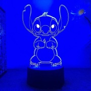 Lampka nocna Stitch 3D LED