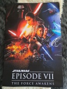 Nowy plakat na płótnie 50x75cm z filmu Gwiezdne Wojny Star Wars Episode 7