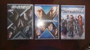 X MEN KOLEKCJA - 3 DVD - POLSKI LEKTOR - JAK NOWE