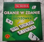 Granie w zdanie Scriba gra planszowa krzyżówka 