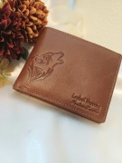 Męski portfel ze skóry naturalnej - pudełeczko