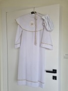 Alba komunijna ze sznurem i sakiewką 108 cm