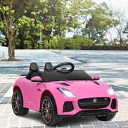 Różowy samochód elektryczny dla dziewczynki zdalnie sterowany