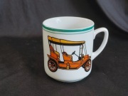 Kubek  Lubiana auto prl do kakao kompotu retro vintage bajkowy