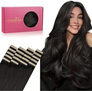 Wennalife pasma włosów na taśmie do przedłużania, 20 sztuk, 50 g, 55 cm, 