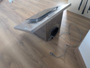 Okap kuchenny 60 akpo czarne szkło szary