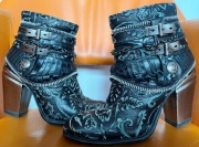 New Rock botki na słupku (38)