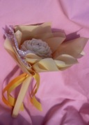 Piwonia solo bukiet świeca sojowa evioont brzoskwinia