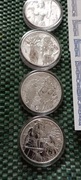 Valkyries Solveig,Arnhild,Hildegard,Ostara 1oz uncja-srebrne monety 