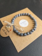 Bransoletka z kamieni labradorytu