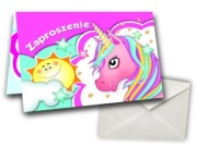 Zaproszenia urodzinowe dziecięce KOPERTA GRATIS