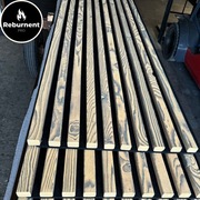 Drewno palone "Shou Sugi Ban" Modrzew/Świerk