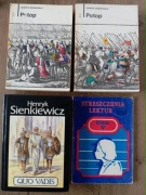 4 książki. Henryk Sienkiewicz i streszczenie lektur klasy V