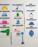 Roger Hargreaves 13 książeczek  Mr. Men Emocje kolekcja
