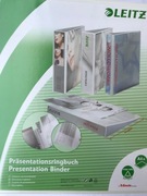 Segregator prezentacyjny Leitz,A4, grzbiet 43mm, 250 kartek, 2 ringi, biały