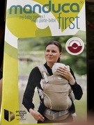 Nosidełko Dla Niemowląt Manduca Miętowe 3,5 do 20kg Dla Rodziców Bawełna