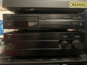 Wzmacniacz Stereo YAMAHA AX-396 odtwarzacz CD YAMAHA CDX-480