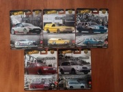 Hot Wheels Premium – Fast Wagons (Full Set 1-5)