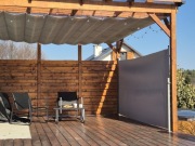 Roleta rzymska pozioma PREMIUM szerokość 402 cm x rozwinięcie 390 cm