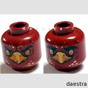 LEGO Chima 3626pb1145 GŁOWA figurka loc104 loc075 Fluminox z 70146 70155