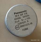 KONDESATOR SH-D CAP C FOLIOWY-ROZRUCHOWY 25mikrofaradow/400V-tanio!