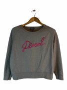 Bluza damska diesel szara duże Logo L