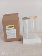 Szkalny pojemnik do przechowywania sypkiej żywności 1,7l