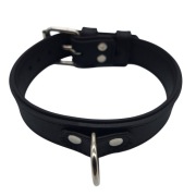 Obroża ze skóry naturalnej Kolor czarny