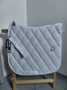 Czaprak ujezdzeniowy Eskadron mesh Platinum biały Full DL 